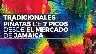 Tradicionales piñatas de 7 picos [upl. by Aisanahta]