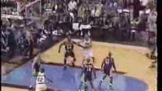 Allen Iverson crossover on Kobe Bryant 1999 Season [upl. by Atnauqal361]