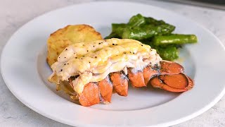 How to prepare Baked Lobster Tails [upl. by Sihtam]