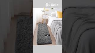 transform your homes aesthetOphanie Runner Rug for Hallway 2x6 Bedroom Grey Bedside Rugs [upl. by Elton]