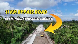 LATEST UPDATE ALAMINOSSANPABLO LAGUNA BYPASS ROAD NOV2024 [upl. by Marylinda273]