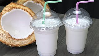 Coconut Smoothie  এই গরমে ইফতারে প্রশান্তির পরশ কোকোনাট স্মুদি যেমন পিপাসা মিটাবে তেমন এনার্জি দেবে [upl. by Kablesh]