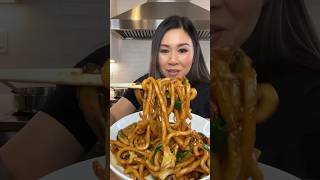 Udon Stir Fry Noodle  MyHealthyDish [upl. by Nonnair685]