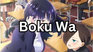 Boku Wa  The Dangers In My Heart Season 2 Opening Song Full Lyrics English  Romaji  Kanji [upl. by Hauger]