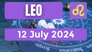 Leo horoscope  Leo Horoscope for Today 12 July 2024 [upl. by Atoiyanap]