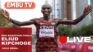 Live Paris Olympics Marathon Kicks Off with Eliud Kipchoge Leading the Pack [upl. by Hoban]