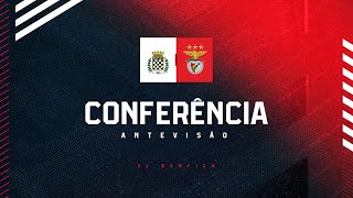 CONFERÊNCIA DE IMPRENSA  ANTEVISÃO BFCSLB [upl. by Airitac]