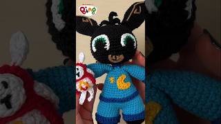 Making Bing Bunny Crochet  International Crochet Day  Shorts  Bing Shorts [upl. by Kermy616]