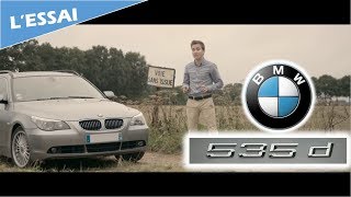 LEssai  BMW 535d E6061  Papa aime VRAIMENT le drift  Vilebrequin [upl. by Shurlock459]