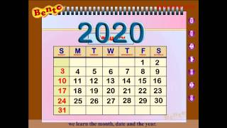 The Calendar Song  Kids  Children Learn English Songs [upl. by Ahsykal]