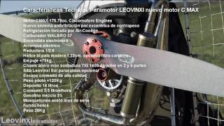 Paramotor LEOVINXI CMAX Paramotor with CMax 2011 Engine CWay Ciscomotors [upl. by Okimuk]