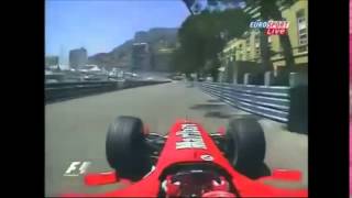 F1 2004 Monaco Michael Schumacher Onboard Ferrari F2004 [upl. by Fanestil]