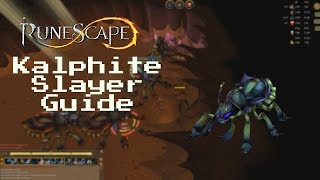 RS3 Kalphite Slayer Guide  Ironman Friendly [upl. by Chiou]