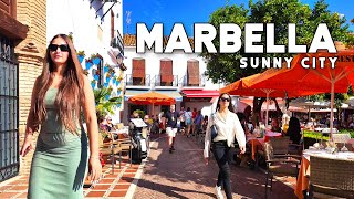 Marbella Spain Sunny City November 2024 Update Costa del Sol Walk  Málaga 4K [upl. by Iain]