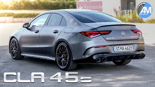 MercedesAMG CLA 45s 422hp  DRIVE amp SOUND [upl. by Ataynek]