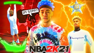 I hacked my friend and hit superstar 3 while he was at work🤣 nba 2k21 [upl. by Davena]