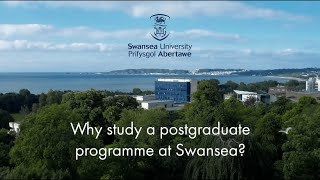 Why study on a postgraduate programme in Swansea [upl. by Manville]