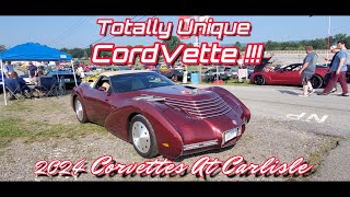 Totally Unique CordVette 2024 Corvettes At Carlisle 1 [upl. by Aileve]