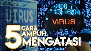 Cara Mengatasi Virus Yang Ada Di PC  Ampuh Banget [upl. by Asiela]