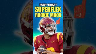 Superflex Rookie Mock Draft 🏈 2024 Fantasy Football [upl. by Attenej]