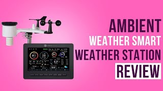 Ambient Weather WS2000 Smart Weather Station Review [upl. by Delainey]