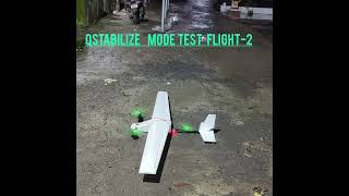 tiltrotor tricopter VTOL test flight vtol uav TILTROTOR [upl. by Yarised]