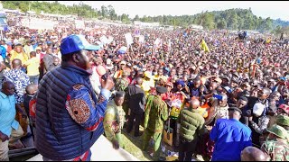 Live Raila Odinga Speech Today In Bukhungu Stadium  Kakamega County Mega Rally [upl. by Germann]