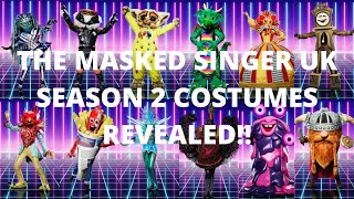 The Masked Singer UK Season 2 Costumes Revealed [upl. by Sewellyn]