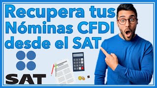 ► DESCARGAR MIS RECIBOS DE NOMINA DESDE EL SAT  2020 TUTORIAL [upl. by Hijoung]