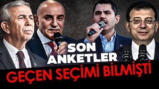 Son Ankara ve İstanbul Büyükşehir Belediyesi Seçim Anketi [upl. by Proulx]