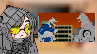 kaijus mechas react kiryu vs mechagodzilla heisei 11 parte 2 créditos raptor silver [upl. by Oicram315]