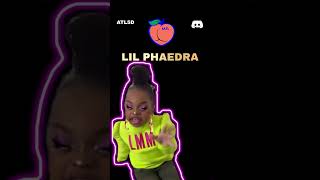 🍑Lil Phaedra Episode 1 😂 phaedra phaedraparks rhoatl rhoa [upl. by Eidahs465]