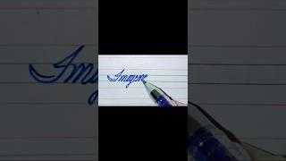 Imogene write ✍️ in beautiful cursive style calligraphy handwriting [upl. by Alicea]