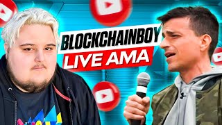 Blockchain Boy joins the show for a LIVE AMA [upl. by Enialahs374]