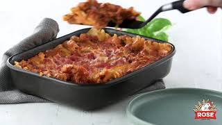 Opskrift Lasagne Bolognese med hakket kylling [upl. by Araed269]