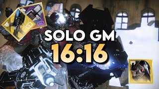 Solo GM Lake of Shadows in 16 minutes on Solar Hunter Platinum 1616 [upl. by Llabmik]