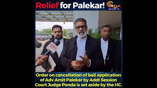 Relief for Palekar [upl. by Sinned]