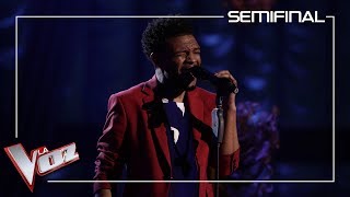 Marcelino Damion canta Earned it  Semifinal  La Voz Antena 3 2019 [upl. by Nynahs]