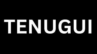 How to Pronounce quot Tenugui in EnglishHow To Say quot Tenugui in English Language [upl. by Ynnohj506]