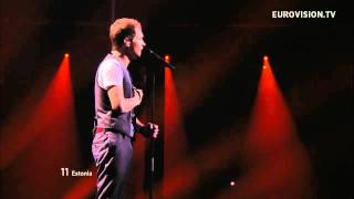 Ott Lepland  Kuula  Estonia  Live  Grand Final  2012 Eurovision Song Contest [upl. by Odeen]