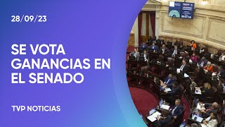 Jornada de intensa actividad en el Senado con Ganancias y Alquileres en el temario [upl. by Acquah774]