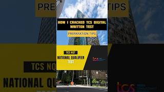 TCS Digital NQT Written Test Preparation Tips [upl. by Liggett]