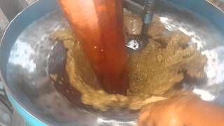 Safflower oil production by using ghani [upl. by Ahsets]