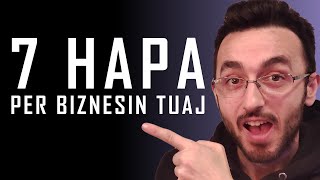 7 hapa per te ndertuar nje biznes te vogel te suksesshem [upl. by Garlen]