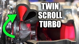 Twin Scroll Turbocharger  Explained [upl. by Ennaeiluj]