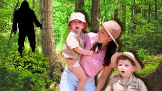 Were going on a bigfoot hunt  kids song  Story for preschoolers  Bear hunt song  Sasquatch [upl. by Cathleen]