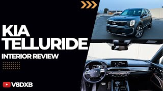 KIA Telluride Interior Review  V8DXB [upl. by Hilda768]