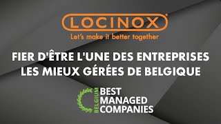 Pourquoi Locinox a remporté le prix de Best Managed Company [upl. by Alyat]