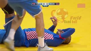 Croatia vs Norway Handball France 2017 semifinal moments you can never forget it [upl. by Ploss]