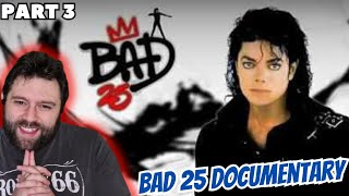 Michael Jackson Bad 25 Documentary PART 3  REACTION [upl. by Air]